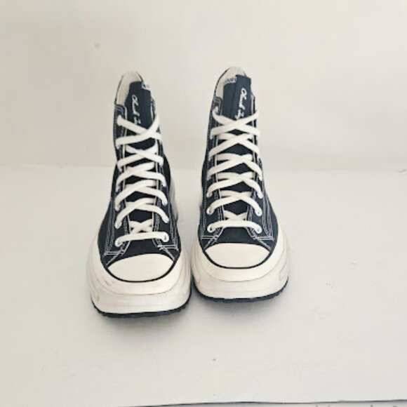 Converse Chuck Taylor Unisex High-Top Platform Black Sneakers  Why: - Picture 12 of 15
